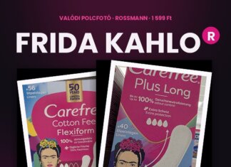 A ROSSMANNBAN FRIDA KAHLO NÉZ VISSZA RÁM